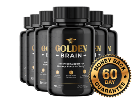 6 bottles of GoldenBrain, 180 day supply
